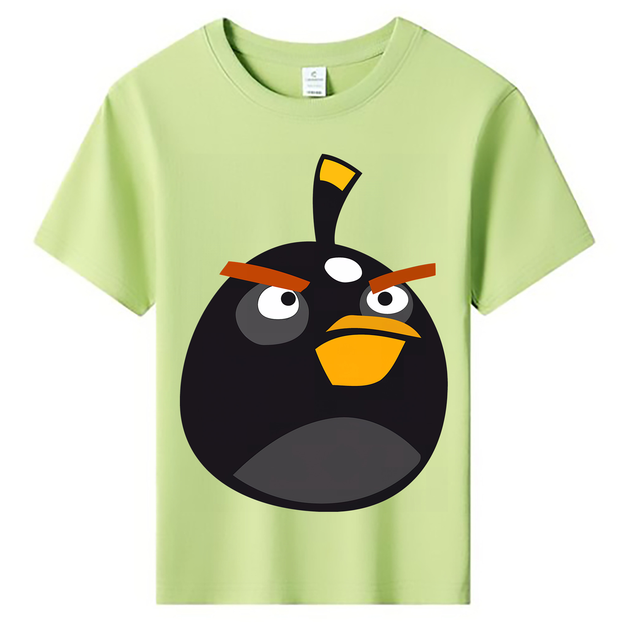 （画像用） Angry Birds アングリーバード 綿100％キッズTシャツ（フロントプリント）